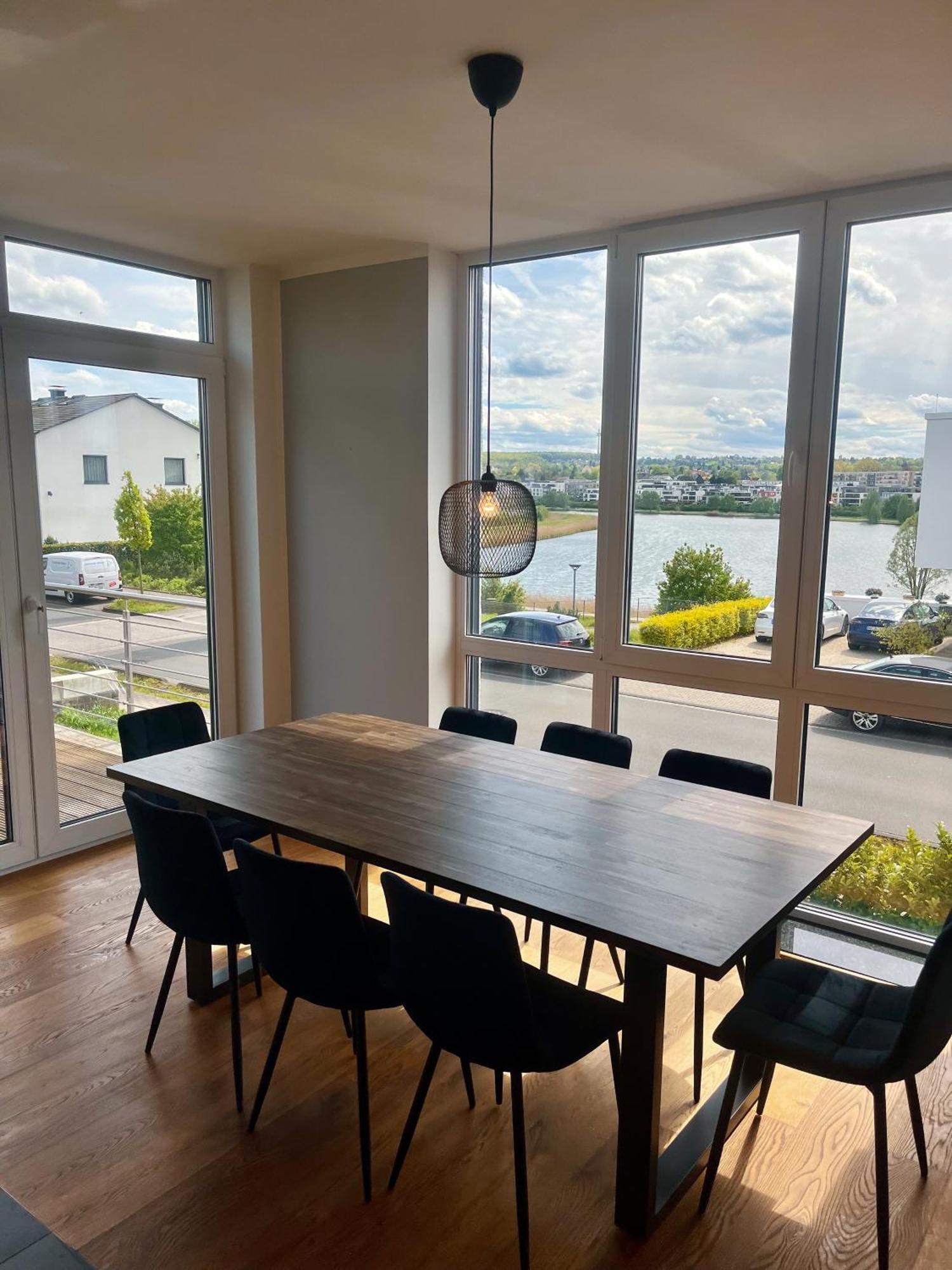 Haus Mit Panoramablick Auf Den Phoenixsee Dortmund Exterior foto